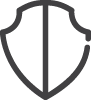 Shield Icon Black