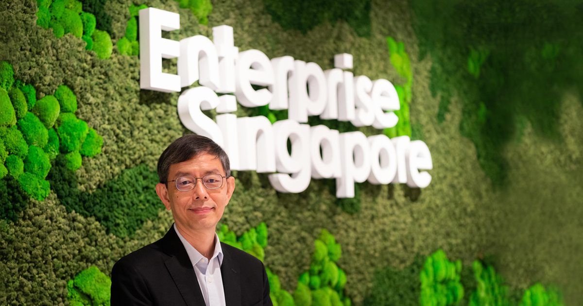 EnterpriseSG Chairman Peter Ong