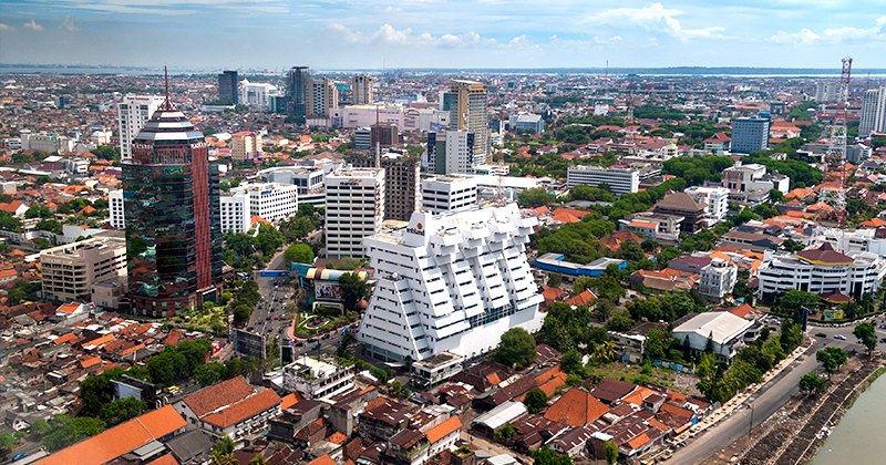 Surabaya, Indonesia’s second most populous city, is a bustling business hub at the heart of East Indonesia 