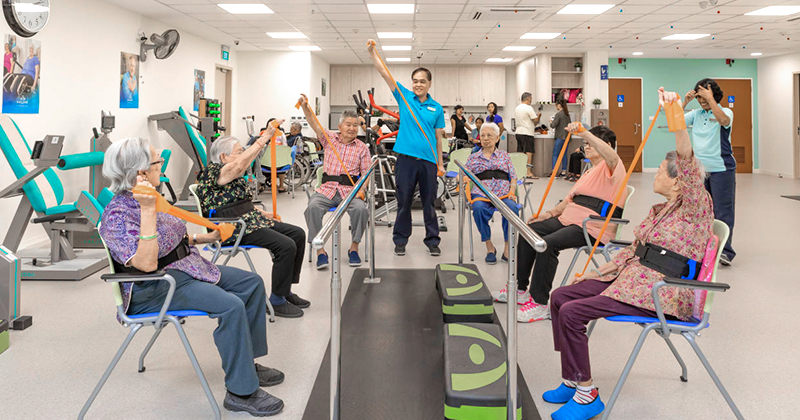 St Luke's Eldercare was looking for solutions to better predict and prevent falls of seniors in their centres, as well as ensure they take their prescribed medication