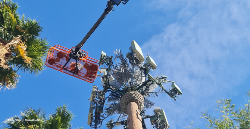 Transcelestial’s laser communications powering Coachella 2024’s Sahara Stage