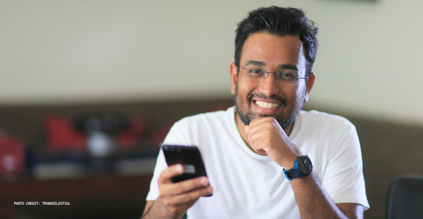 Rohit Jha, Co-founder and CEO of Transcelestial