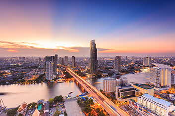 Thailand Skyline