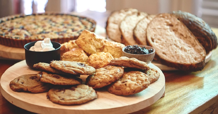 Cookies and scones from Burnt Ends Bakery