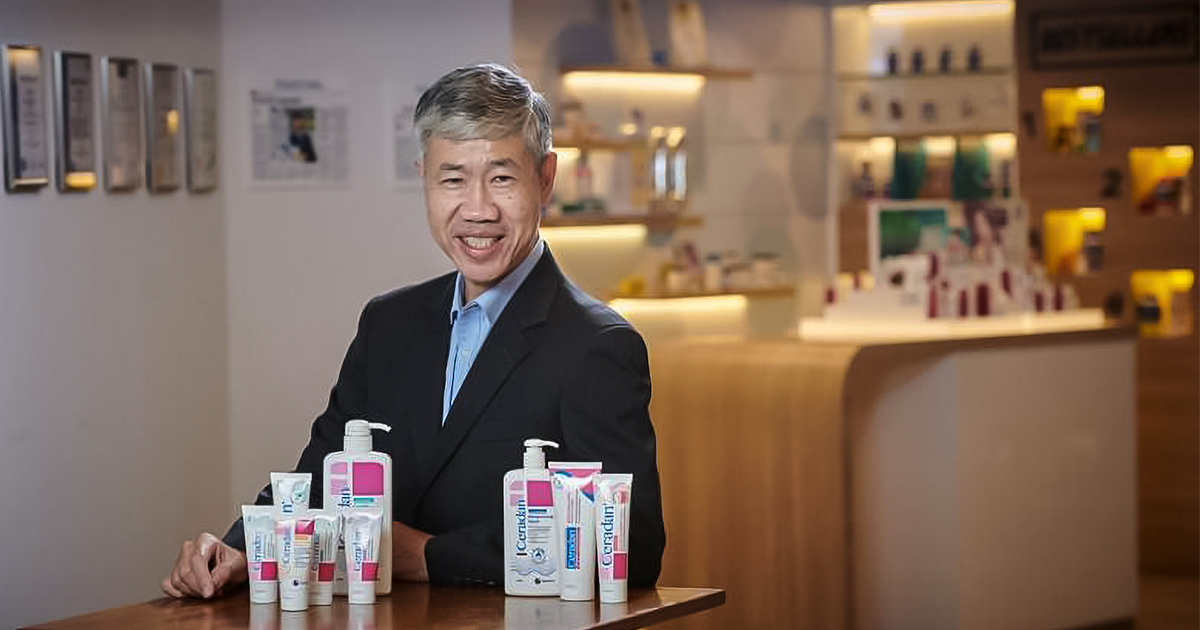 Under the leadership of chairman and chief executive Lim See Wah, Hyphens Pharma International has grown into a regional powerhouse, with well-known brands like Ceradan