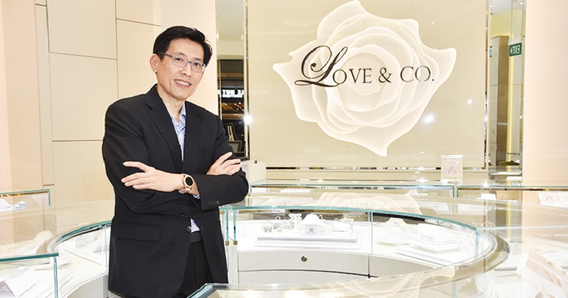 Mr Daniel Lim, executive director and group CEO of SK Jewellery Group, which owns the Love & Co brand