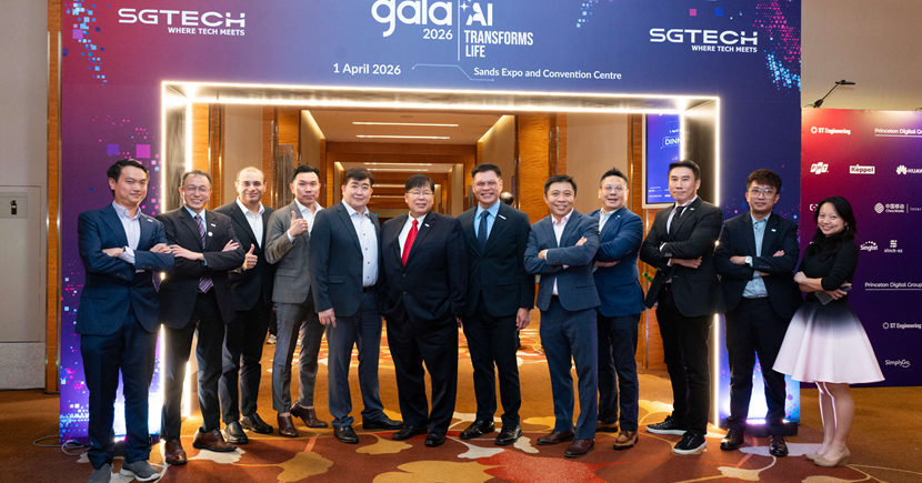 The i-Sprint team at the SGTech Industry Gala in April 2026