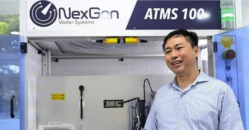 Mr Cheung Ting Kwan, chief executive of NexGen Wafer Systems, is carefully steering the company's growth amid a surge in demand for microchips