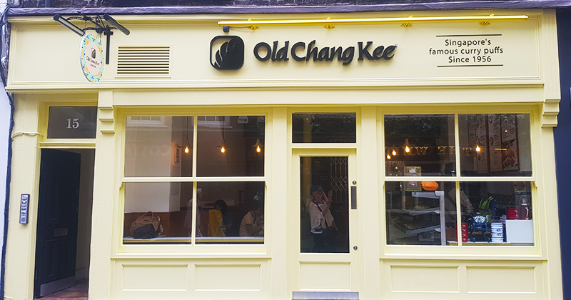 Old Chang Kee's London outlet at Covent Garden