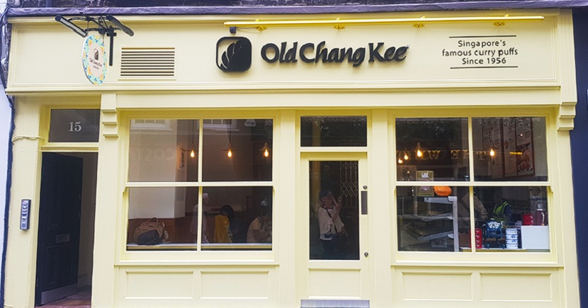 Old Chang Kee's London outlet at Covent Garden