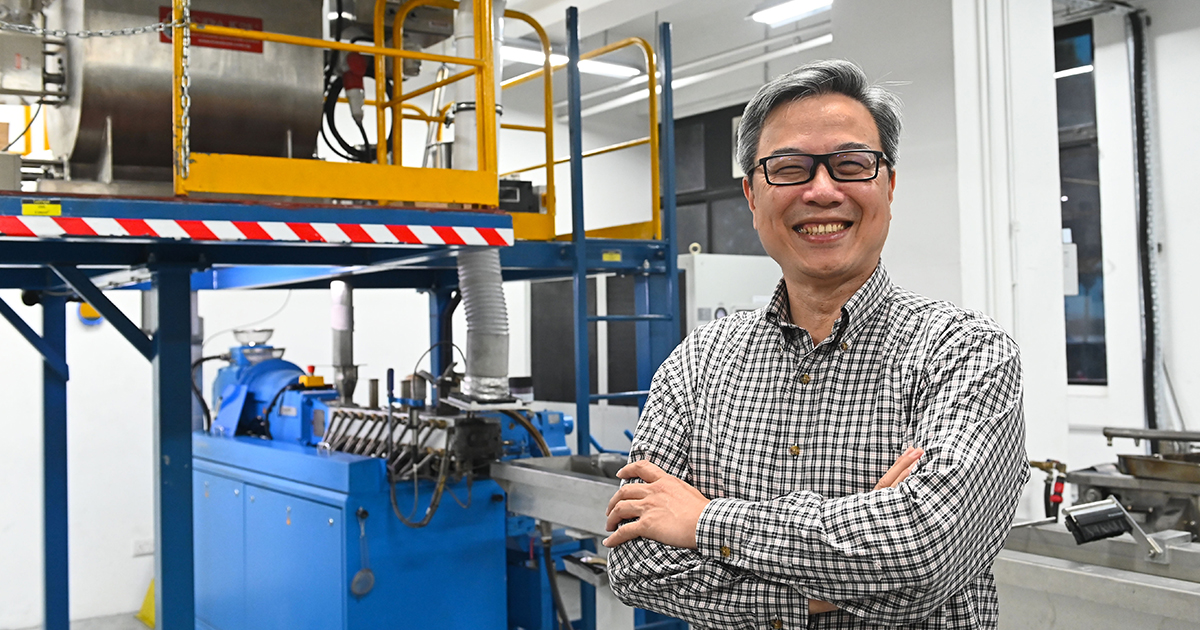 Marcus Neo, founder and chief executive officer of local plastics manufacturer Omni-Plus System (OPS)