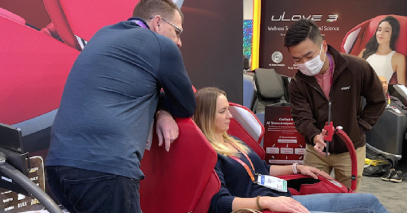 With the help of EnterpriseSG, Osim showcased its products at the Consumer Electronics Show in Las Vegas and met with potential partners earlier this year