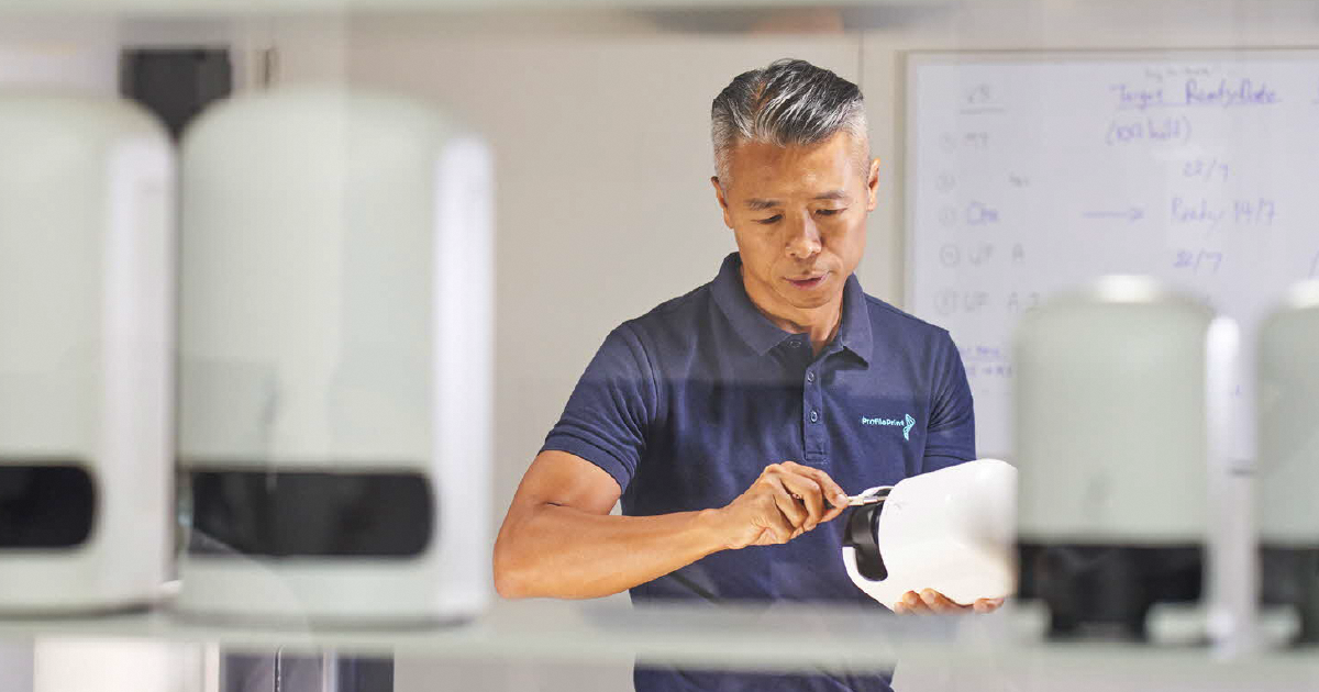 ProfilePrint founder and CEO Alan Lai 