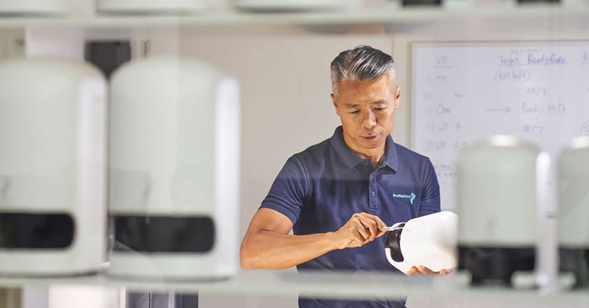 ProfilePrint founder and CEO Alan Lai