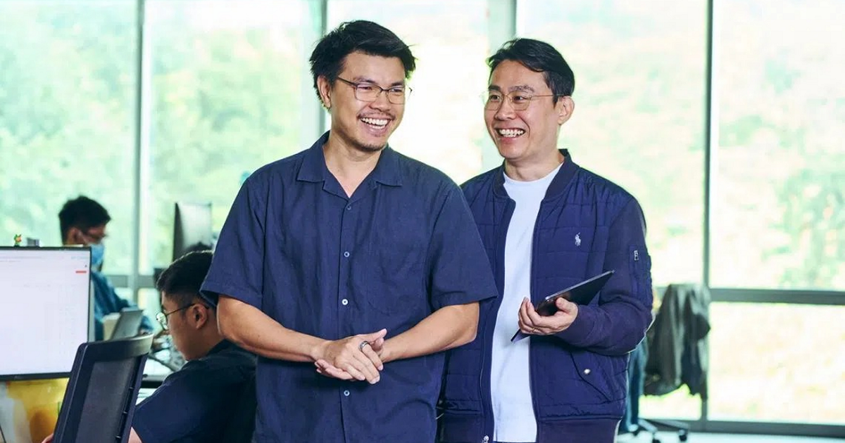 Swat Mobility's CEO Jarrold Ong and COO Eugene Lee