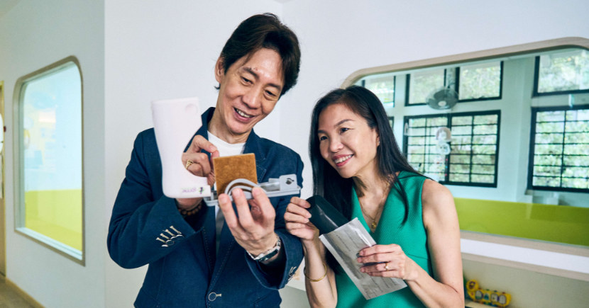 Inter-Lab Products founder Vincent Teo and his wife, Stella