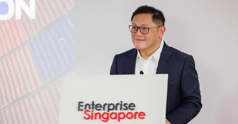 Chairman of Enterprise Singapore, Mr Lee Chun Teck