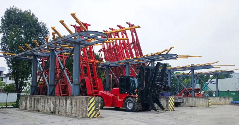 Allied’s vertical parking system
